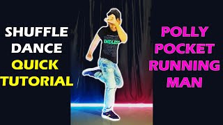 Shuffle Dance - Polly Pocket Running Man Short Tuto-Real