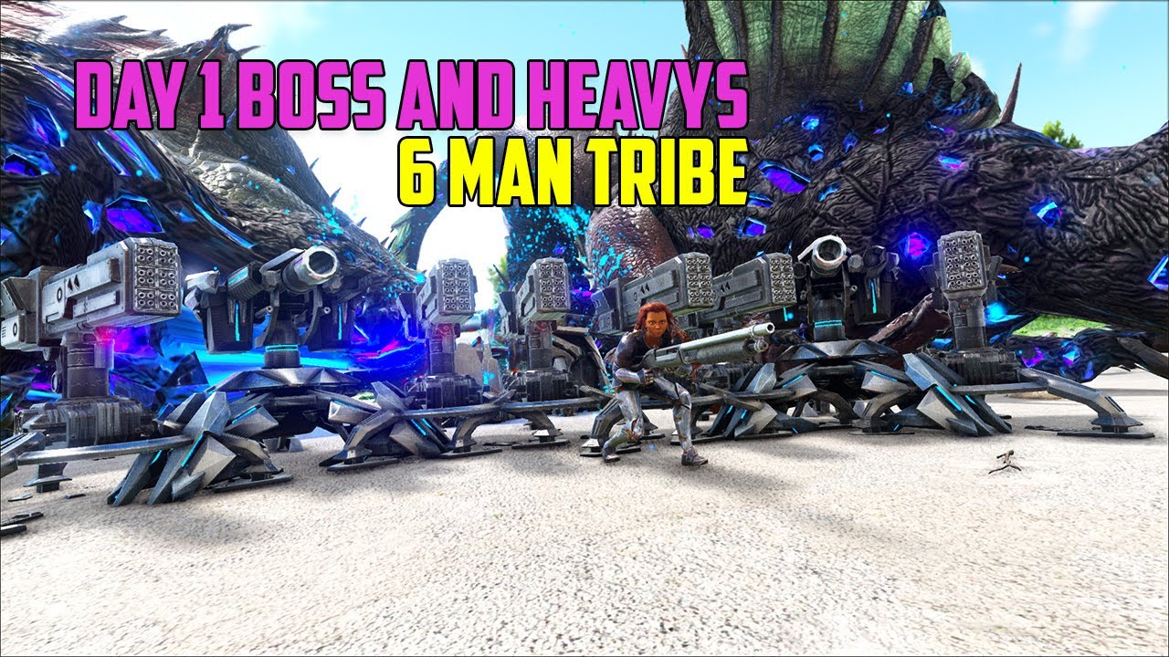 Day 1 Element And Heavies | ARK 6 MAN - YouTube