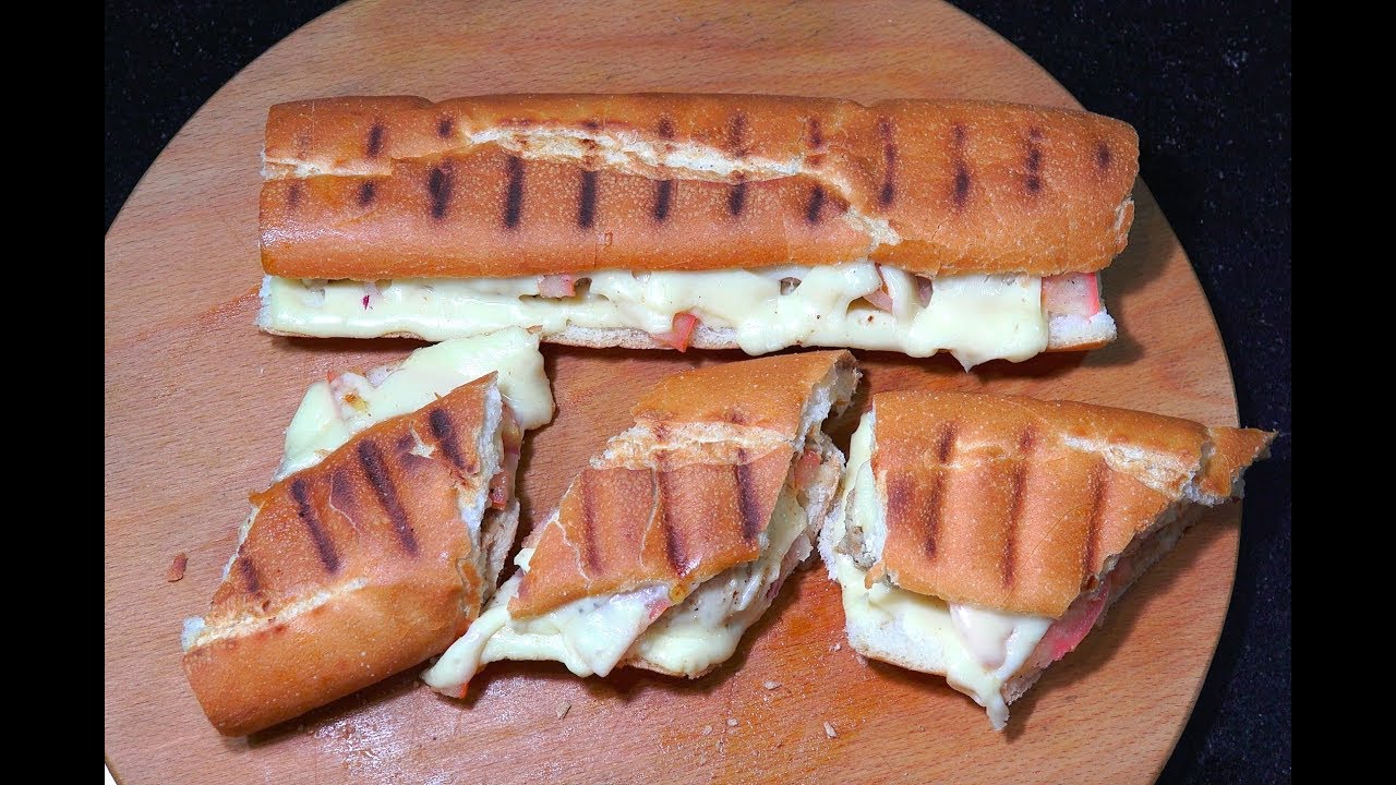 Chicken Cheese Sandwich Toasted Cheese & Chicken YouTube