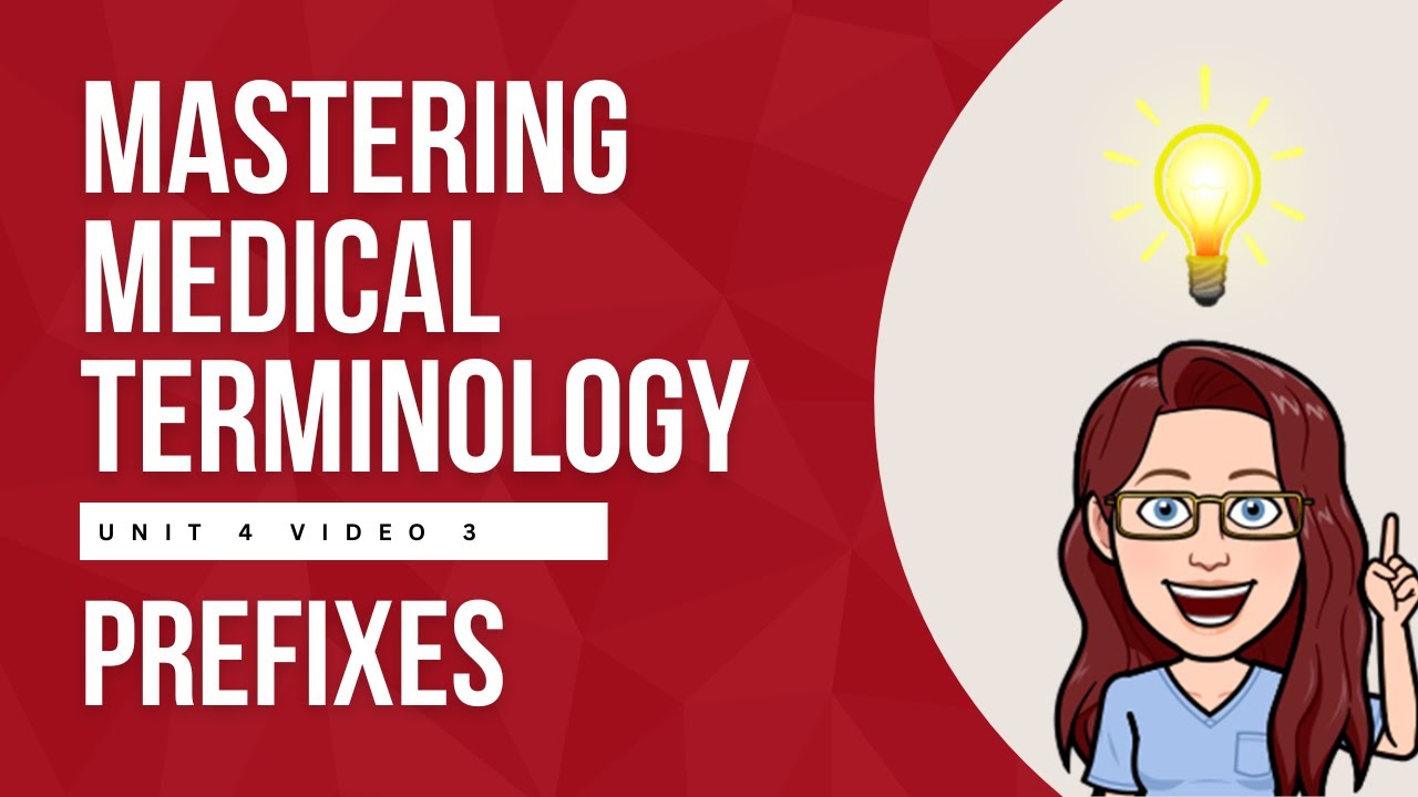 Medical Terminology Active Learning I Unit 4, Vid 3.: Prefixes - YouTube