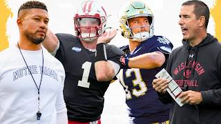 NOTRE DAME ☘️ VS WISCONSIN 🦡 PREDICTIONS | Final thoughts, observations and preview