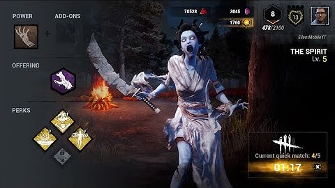 DBD Mobile 2nd Beta Test - The Spirit Gameplay (No Commentary)