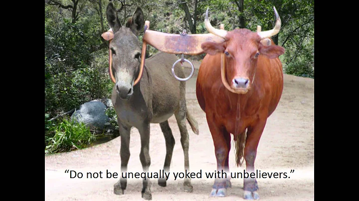 2 Cor 6   Unequally Yoked