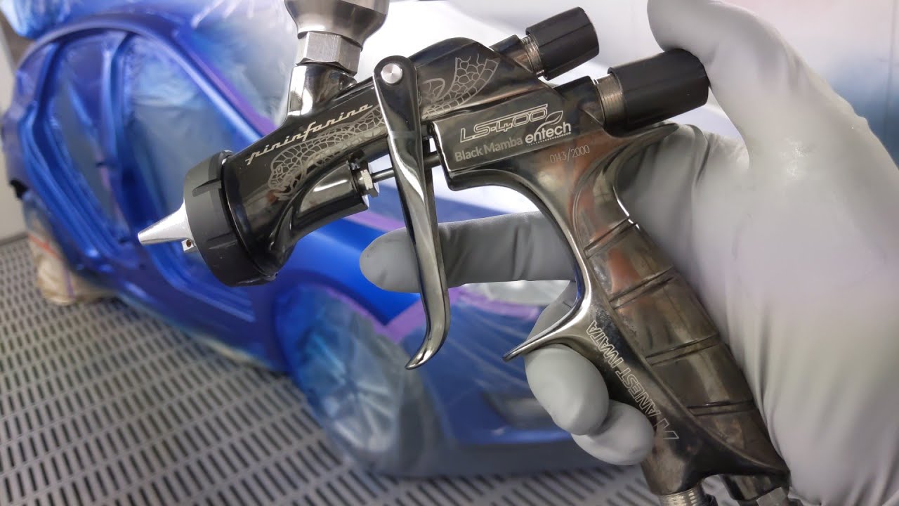 Supernova Black Mamba LS400 1.3 Basecoat. Ford Focus. YouTube