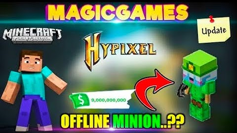 Minecraft Hypixel like server || Making My First Custom Pickaxe⛏️⛏️ || Magic Skyblock 😍😍