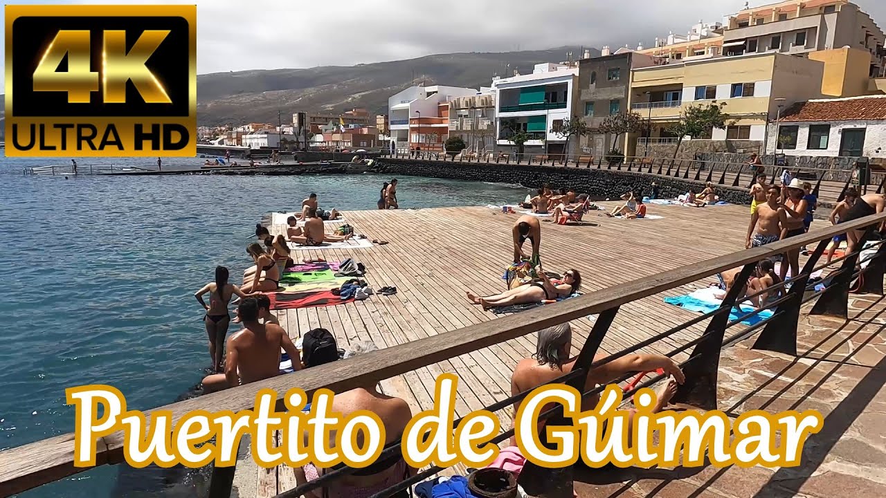 TENERIFE | Puertito de Guimar 😍 Port & Promenade 2021 | Walking Tour [4K]
