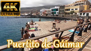 Tenerife Puertito De Guimar Port Promenade 2021 Walking Tour 4K