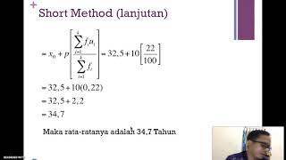 Mean median modus data berkelompok