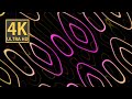 Hypnotic Calming Pink Golden Abstract Background Video  VJ LOOP NEON 4k Screensaver for Meditation