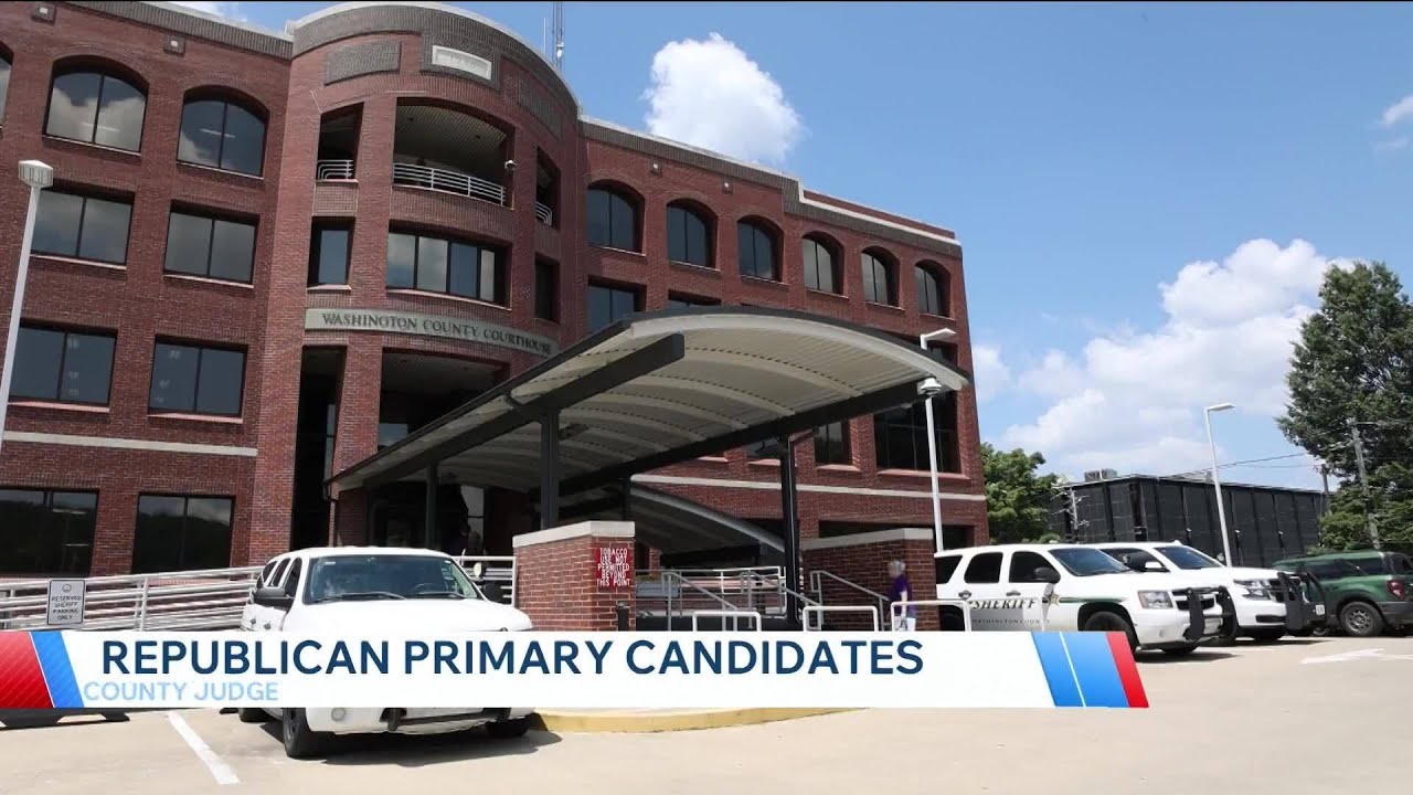 Republican candidates go for Washington County Judge seat in primary