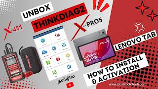 How To Install U0026 Activate Xpro5 Software  Thinkdiag 2 Hardware Vci In tamil
