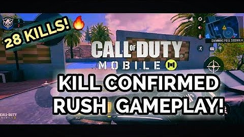 COD MOBILE KILL CONFIRMED GAMEPLAY|RAID MAP|RCG