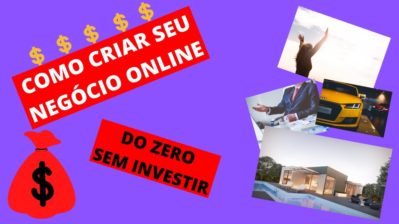 Como criar um negócio online do ZERO | Sem INVESTIR - YouTube