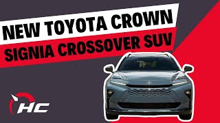 New Toyota Crown Signia Crossover SUV: a bright shiny future