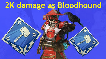 I Dealt 2k Damage as Bloodhound! | Apex Legends