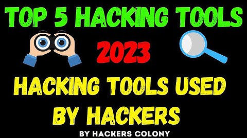 Top 5 Hacking Tools Used By Ethical Hackers And Cyber Security/Must Watch #termux #ethicalhacking