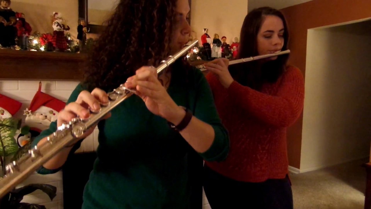 Jingle Bells Flute Duet YouTube