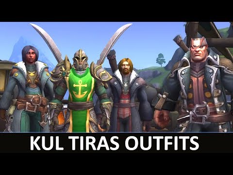 Kul Tiras Coats & Outfits - Battle for Azeroth