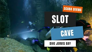 Scuba Diving in Jervis Bay, South Coast, Australia: Site called Slot Cave