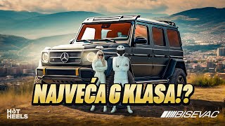 G KLASA NA KVADRAT?!?!?NAJVECI AUTO  - PENJANJE NA KROV…