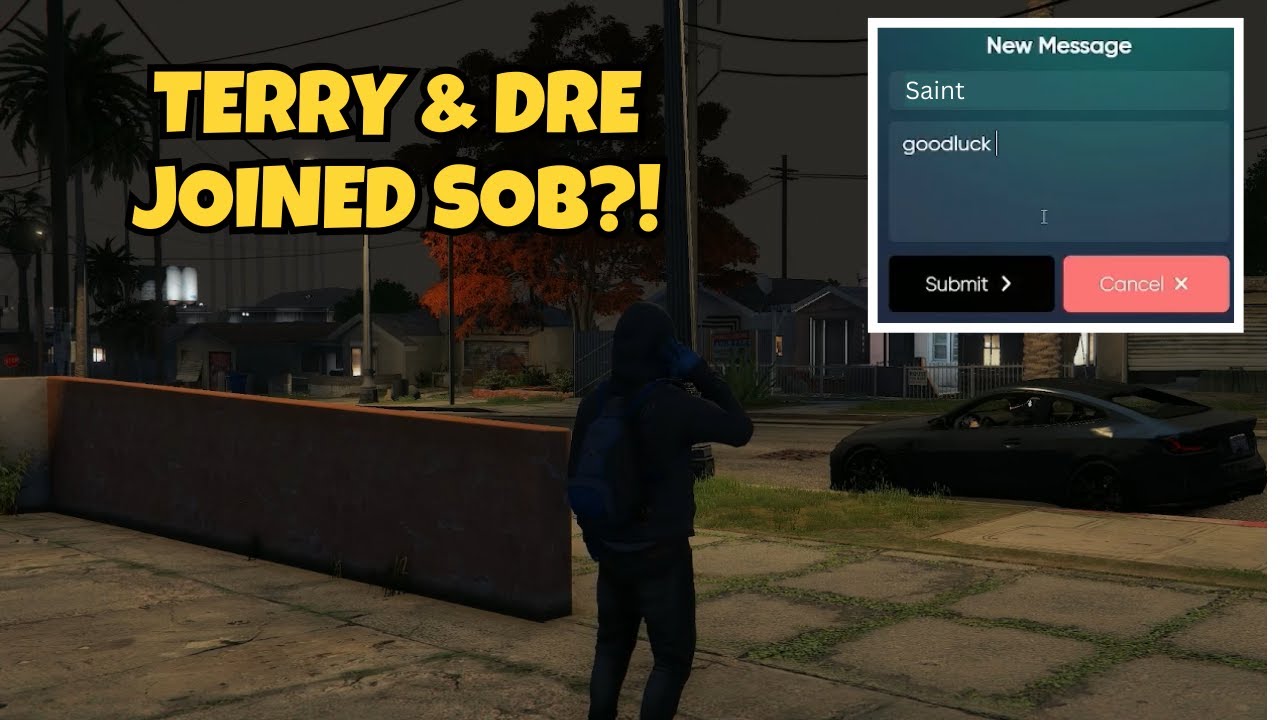 SK & James Find Out About Dre & Terry Joining SOB And SK Texts SAINT Good Luck | NOPIXEL 4.0 GTA RP