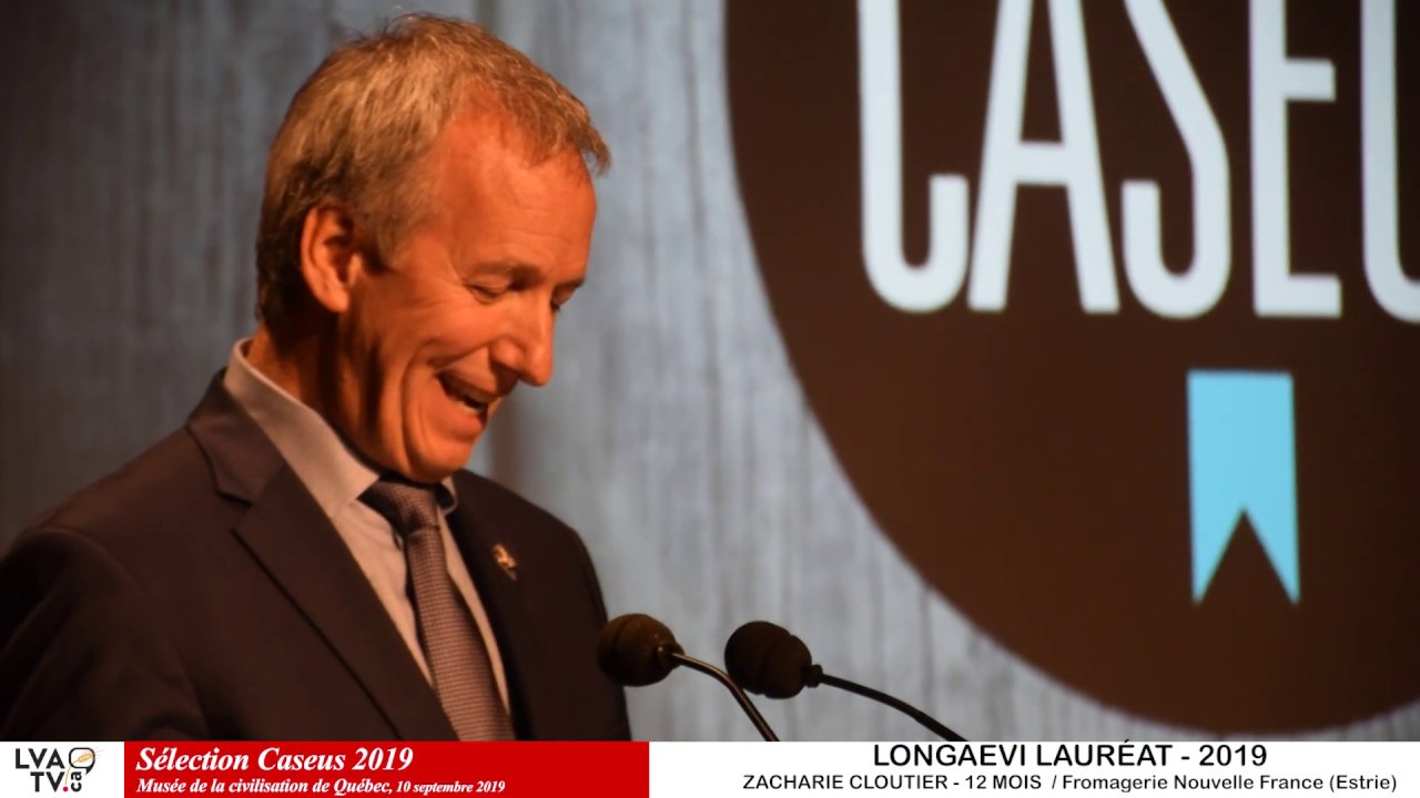 Le fromage Zacharie Cloutier de la Fromagerie NouvelleFrance a reçu hier soir le Caseus Le fromage Zacharie Cloutier de la Fromagerie NouvelleFrance a reçu hier soir le Caseus
