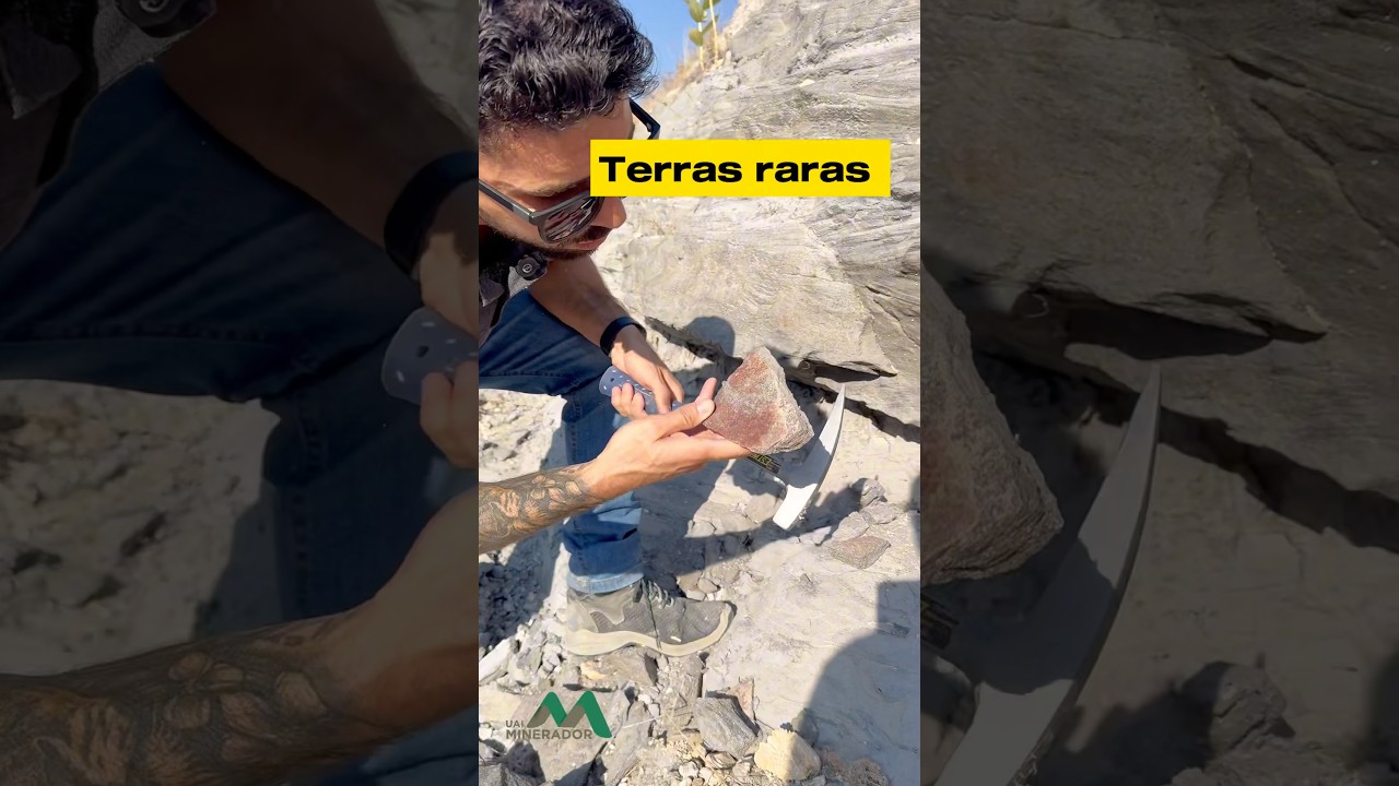 O que são TERRAS RARAS? #mineração #geologia #minerais #terrasraras