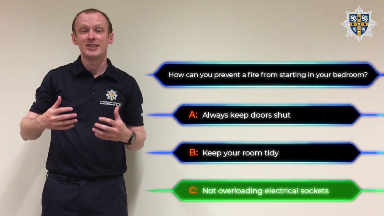 Home fire safety quiz Part 2 YouTube