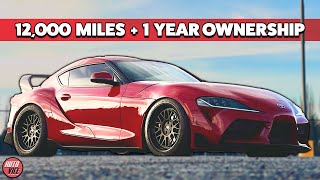 Should You Buy One?  12,000 Mile Daily Driven MKV Supra Review  A90 Launch Edition