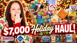 I Spent $7,000 on Our Holiday Costco & Sam’s Haul! 😱🎄