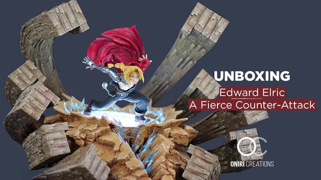 [UNBOXING] Edward Elric - A Fierce Counter-Attack : Diorama Statue ...