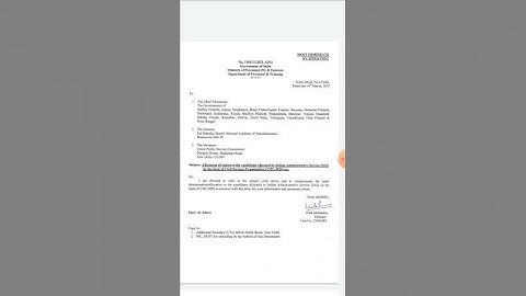 UPSC Cadre allocation 2020 Batch #upsc#Shorts#ias