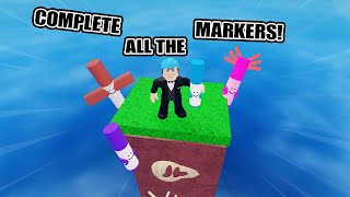 Markers | ROBLOX | COMPLETE ALL THE MARKERS!