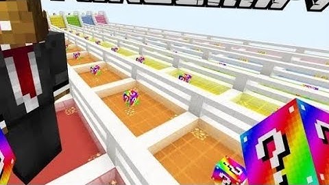 How to download rainbow lucky block mod for minecraft pe