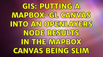 GIS: Putting a Mapbox-GL canvas into an OpenLayers node results in the Mapbox canvas being slim