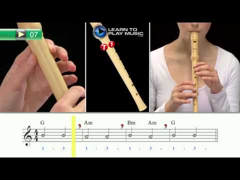 Ex007 How to Play Recorder for Kids - Recorder Lessons for Kids Book 1