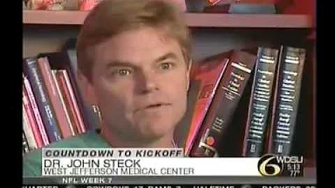 John Steck MD on football neck injuries