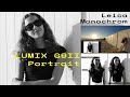 Portrait mit dem Leica Monochrom und der LUMIX G9II