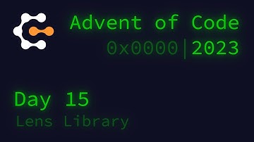 Day 15: Lens Library║ Advent of Code 2023