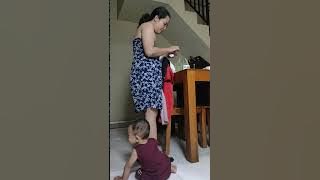 Mom is sick, but Bhim wanted Play with mom