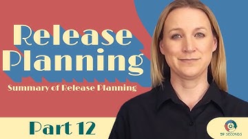 Summary of Release Planning in Scrum Projects