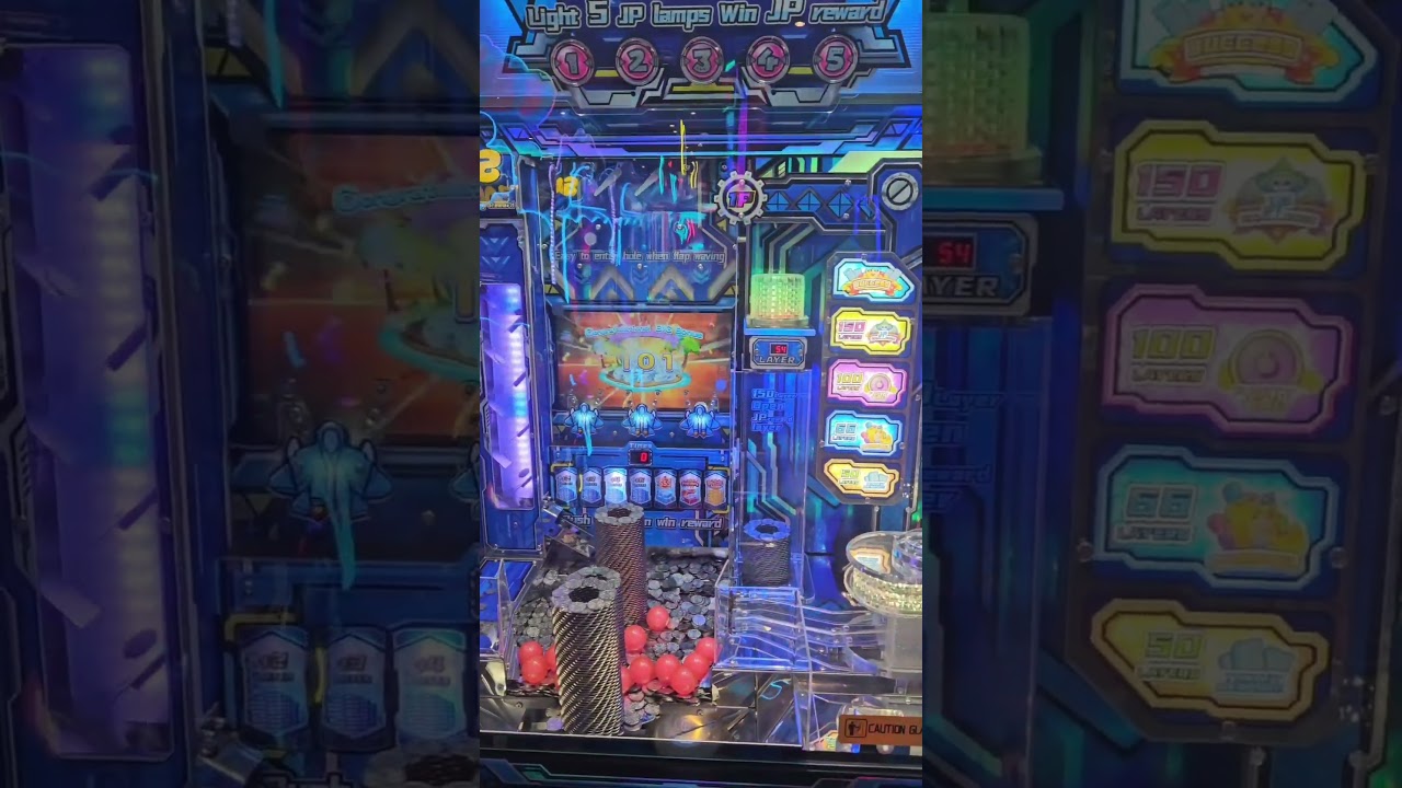 Tata island- 500 coins JP reward can't push a coin tower down. OMG, and then....