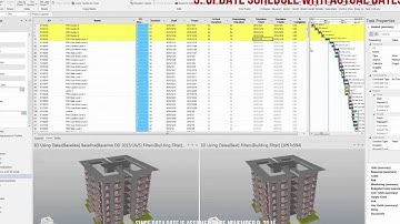 Baseline VS Actual in Synchro