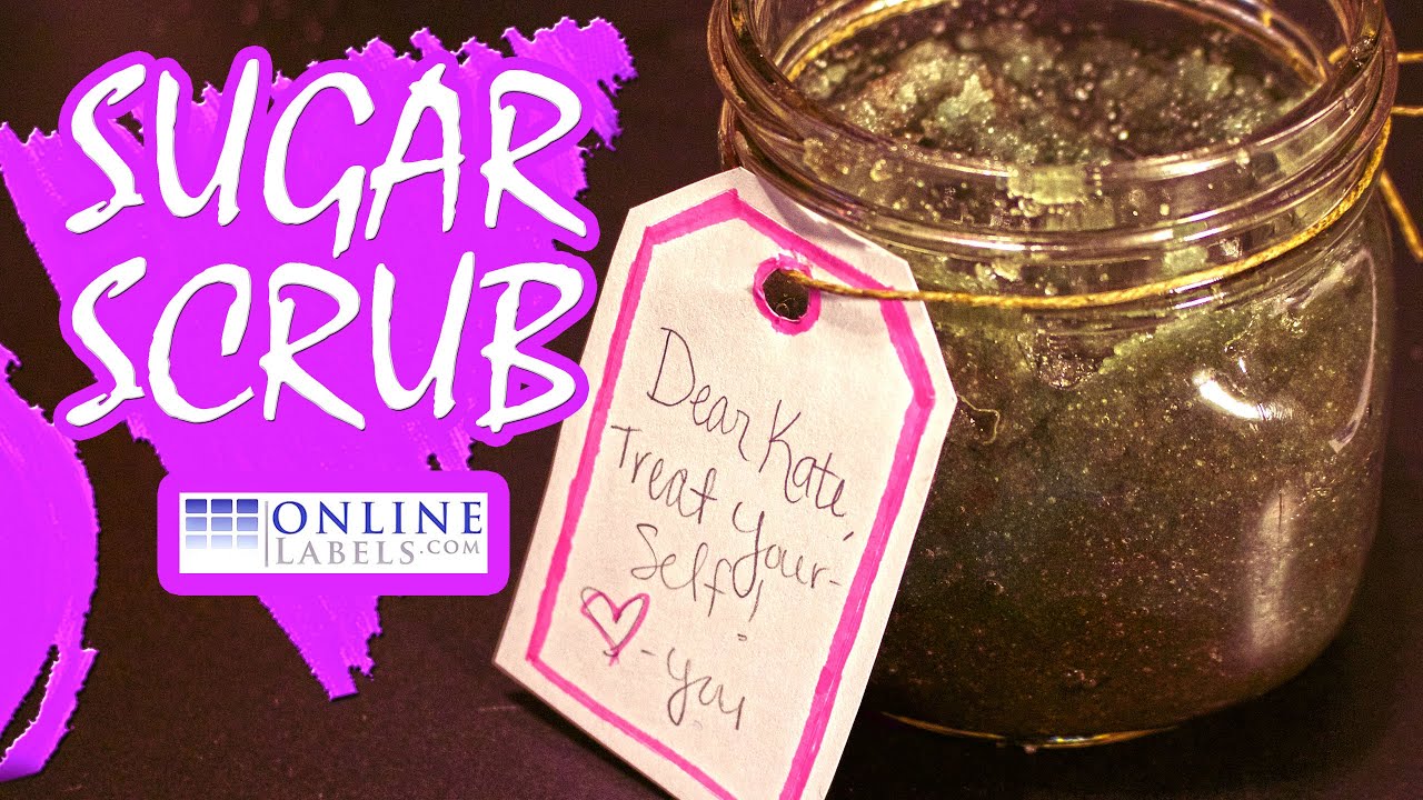 How To Make Sugar Scrub Gifts with Labels