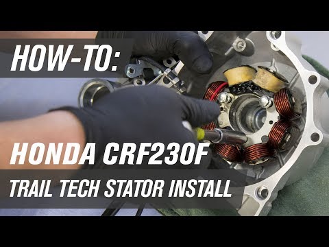 How To Install A Trail Tech Stator On A Honda CRF230F