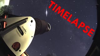 Lipcowa noc ✨ Pięć i pół godziny w dwie minuty. Timelapse z LIVE 15 lipca 2023 🔭