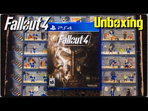 Fallout 4 Unboxing + Perk Poster! (PS4)