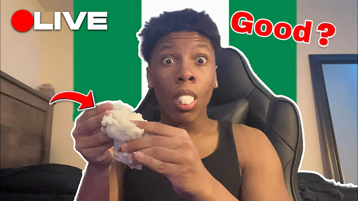 I Tried AFRICAN FOOD for the FIRST time (Fufu, Egusi, Jollof, etc.)