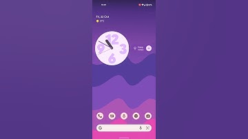 Purple hue Android 12 home screen setup #android12 #materialyou #pixel6