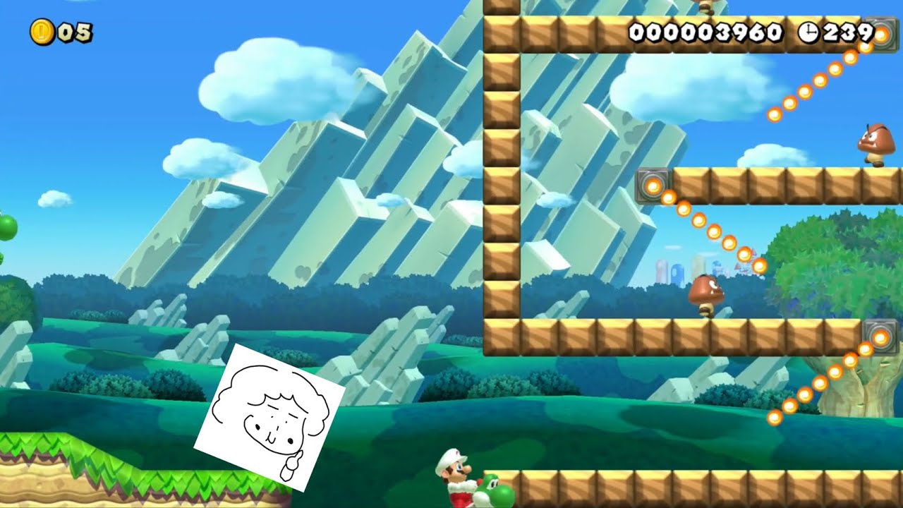 マリオメーカーにお母さんが挑戦 新着コースどれもちょっと難しいけれど楽しい😊…